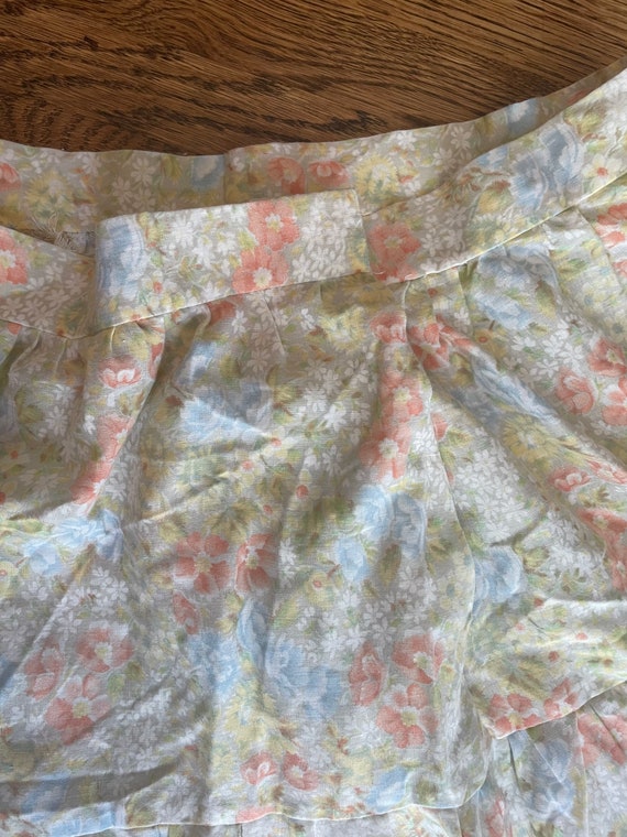 Vintage 1970’s floral skirt - image 5