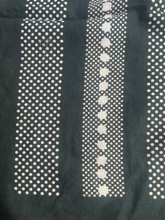 Vintage 1970’s black and pink handkerchief/scarf - image 8