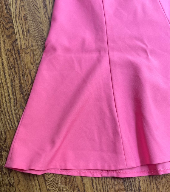 Vintage 1970’s hot pink flare skirt - image 3