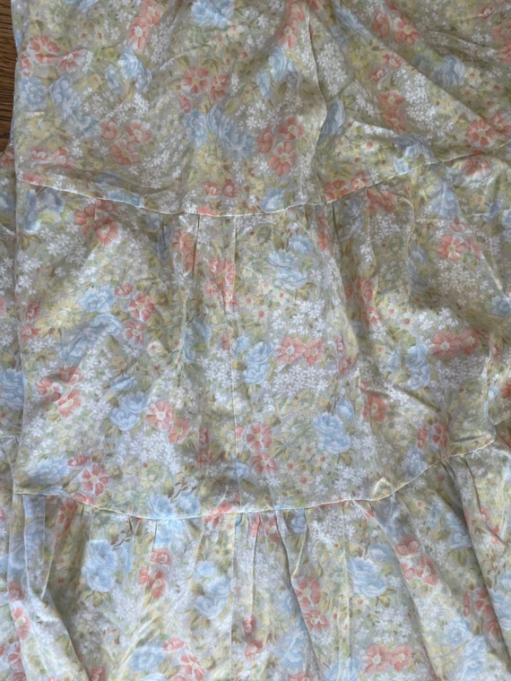 Vintage 1970’s floral skirt - image 4