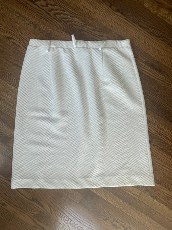 Vintage 1970’s white skirt - image 1