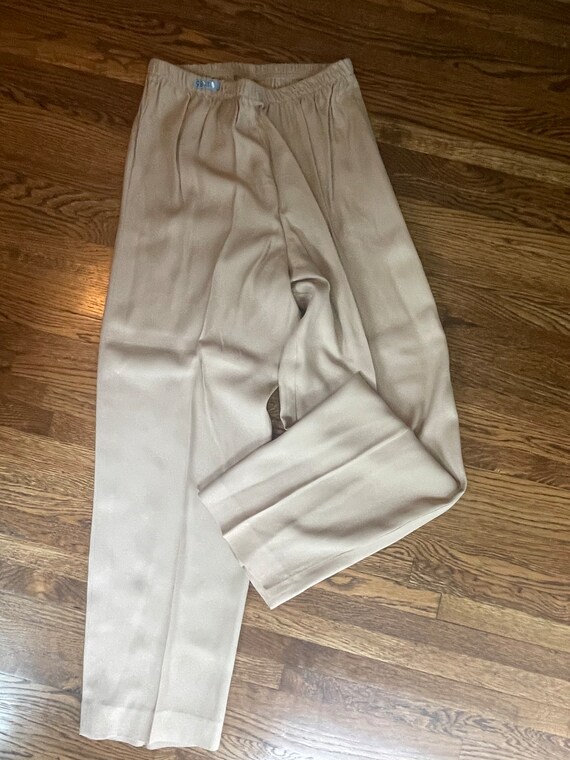 Vintage 1980’s beige pantsuit - image 8