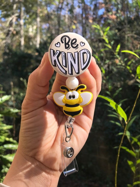 Be Kind Badge Reel/ Bee Nurse Badge Reel/id Badge Reel/healthcare