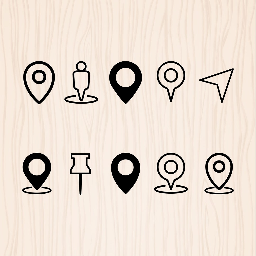 Location Pin Svg Location Pin Png Map Marker Svg Location Etsy