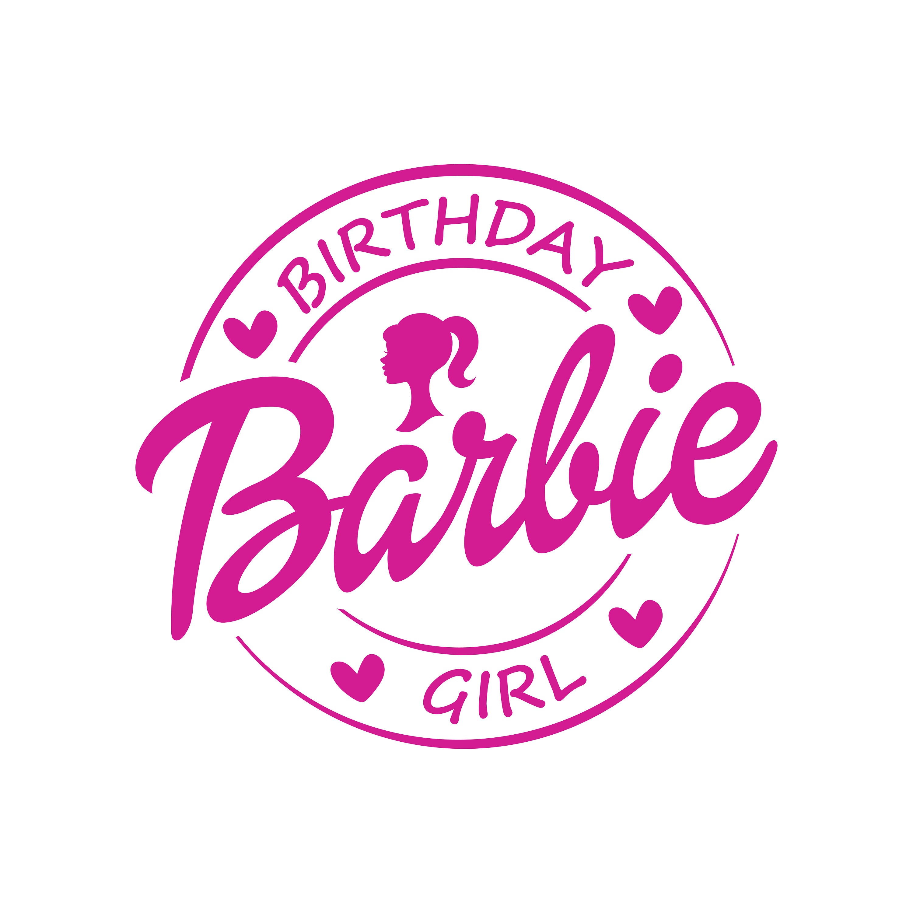 Barbi SVG, Birthday Girl Svg, Hot Barbi PNG, Barbi Shirt, Barbi Clipart ...