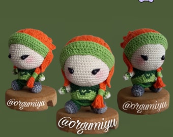 Skye Valorant Crochet Figure, Skye Valorant Keychain, Crochet Keychain, Valorant Figure, Valorant Keychain, Skye Valorant, Valorant Crochet