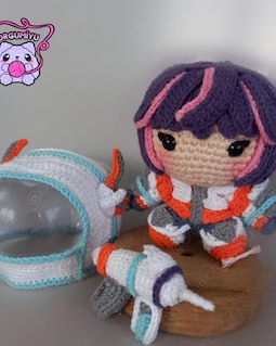 Juno Overwatch Amigurumi Crochet Doll: Gamer Plushie - Etsy