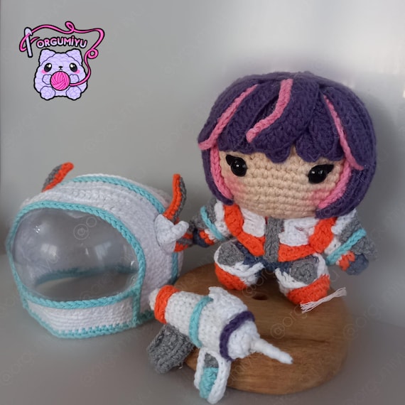 Juno Overwatch Amigurumi Crochet Doll: Gamer Plushie - Etsy Israel
