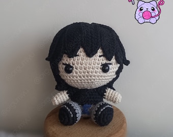 Toji Fushiguro Jujutsu Kaisen Amigurumi Crochet Doll, Jujutsu Kaisen, Anime, Toji Fushiguro, Characters, Jujutsu Kaisen Crochet, Gojo Satoru