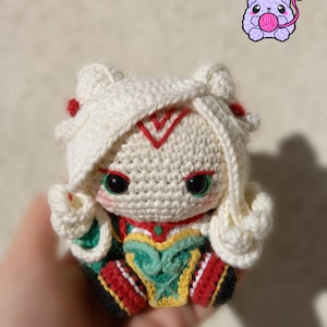 Mythmaker Irelia League of Legends Amigurumi Doll, Irelia Crochet, Irelia Lol, LOL Figure, Mythmaker League of Legends Figure, Keychain