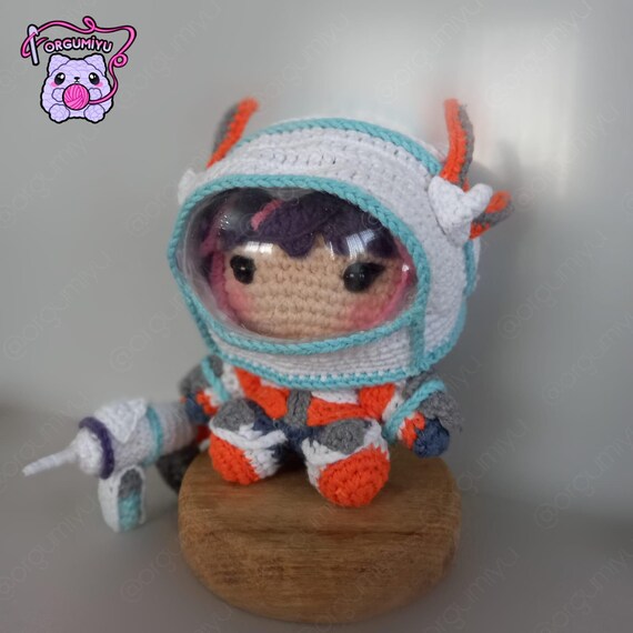 Juno Overwatch Amigurumi Crochet Doll: Gamer Plushie - Etsy