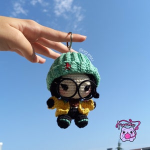 Valorant Killjoy Amigurumi Doll, Valorant Killjoy Toy, Valorant Killjoy Doll, Valorant Killjoy Amigurumi, Valorant Amigurumi Doll
