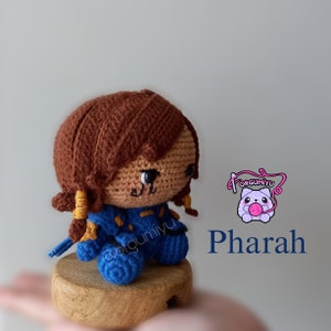 Pharah Overwatch Amigurumi Crochet, Pharah Amigurumi Doll, Pharah Crochet Doll, Crochet Figure, Overwatch Figure, Pharah Overwatch, Figures