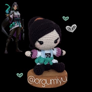 Valorant Sage Amigurumi, Valorant Sage Doll, Valorant Amigurumi Doll , Valorant Sage Amigurumi Doll, Valorant Sage Toy , Valorant Doll ,Doll