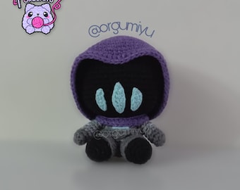Valorant Omen Häkelpuppe: 100% Baumwolle Amigurumi Spielzeug