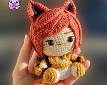 Sett League of Legends Amigurumi Doll: Crochet LOL Figure