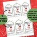 Christmas Teacher Gift Tag Printable Teacher Appreciation - Etsy