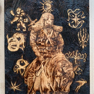 The Witcher - Geralt of Rivia (Pyrography Artwork)