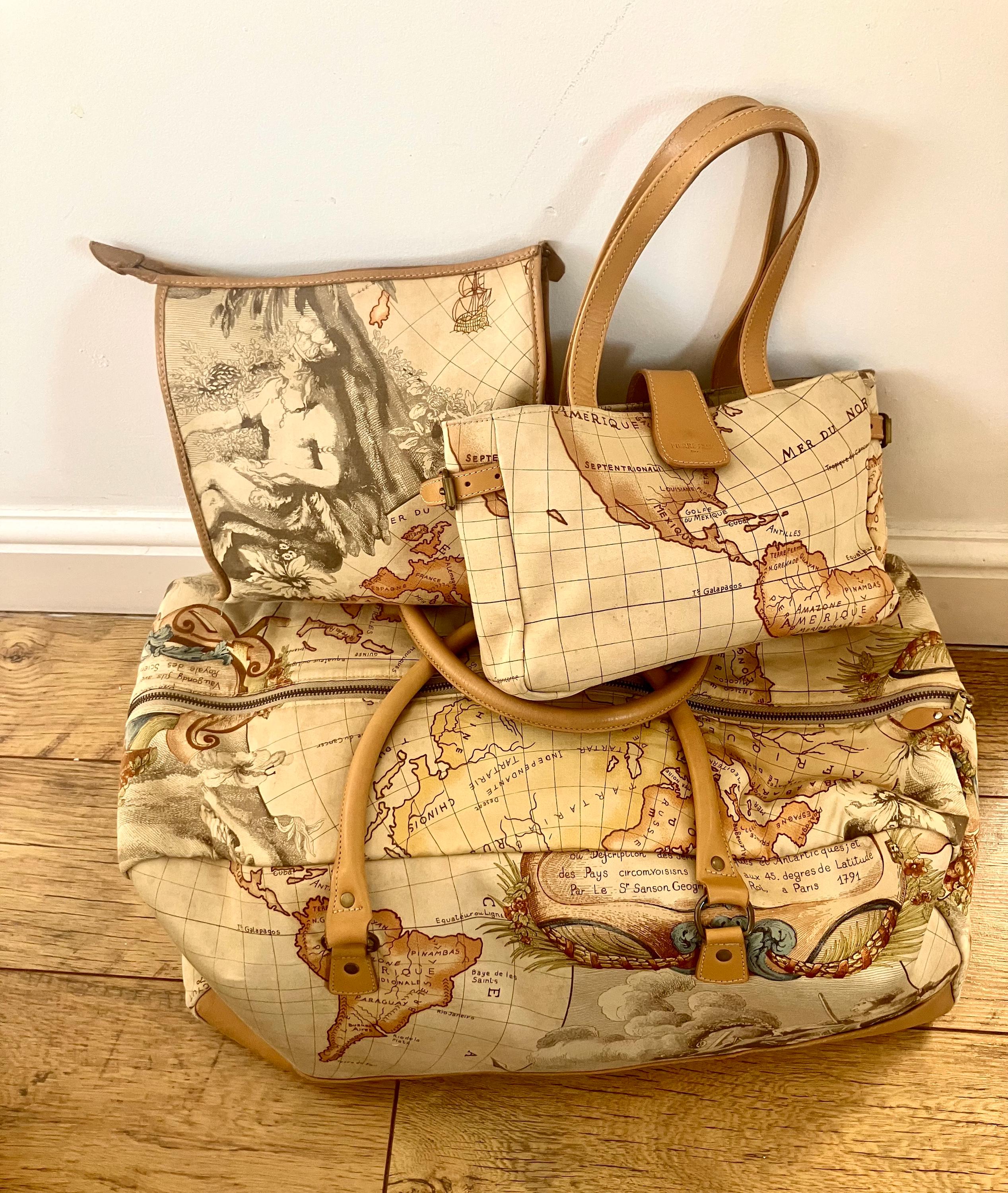 Pierre Deux Yellow Floral Backpack Pierre Deux Yellow Voyage Bag – The Perfect main image 2