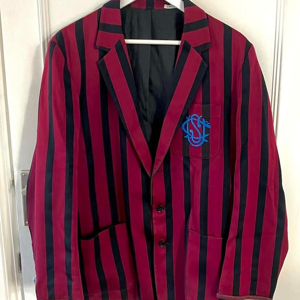 British School /Rowing Blazer - Men's 40- Made in England- boating, Henley, regatta