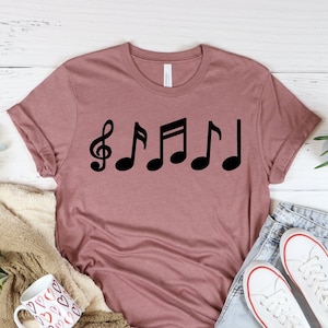 Music Notes Shirt, Music Lover Shirt, Gift For Music Lovers, Music Teacher Shirt, Music Lovers Gifts, Music Tees, Graphic T-shirt