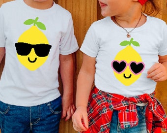 Funny Lemon Kids and Adults Shirt, Lemon Boy And Girl Shirt, Lemon Shirt Women, Lemon Lover Tee, Lemon Tshirt, Funny Lemon Graphic Shirt