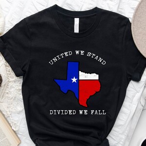 Support Texas Shirt, I stand with Texas Unisex Jersey Short Sleeve Tee, Conservative T Shirt, Defend Texas, Texas Shirt