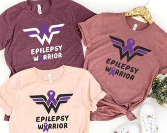 Epilepsy Warrior Shirt, Epilepsy Awareness Shirt, Motivational Gifts For Epilepsy, Mental Health T-shirt, Women's Neurodiversity Tee