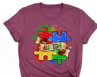 Autism Awareness Shirt, Autism Puzzle Shirt, Awareness Shirt, Puzzle Shirt, Autism Mom Shirt, Autism Shirt, Autism Awareness Tee
