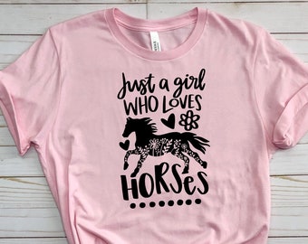 Floral Horse Shirt, Horse Lover T shirt, Kids Horse T shirt, Horse Shirt, Farmhouse Shirt, Flower Horse T-shirt, Women Horse Gift, Horse Tee