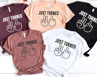 Funny Just Turned 21 Shirts, 21 years old shirt, 21st Birthday Crew Tees, 21st Birthday Party Shirts, 21st Birthday Shirt, 21 Graphic Tee