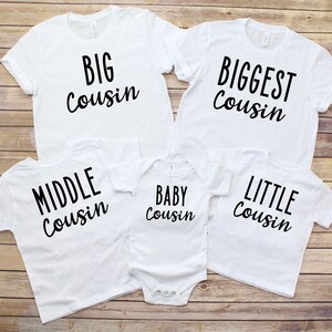 Cousin Crew Matching Family Cousin Shirts, Cousin Christmas Shirts, Cousin Gifts For Christmas, Cousin Party Tees, Cousin Gender Reveal Tee