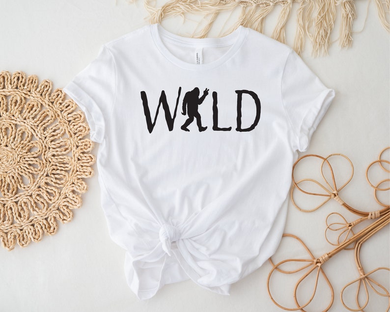 Funny Camping Shirt, Wild Bigfoot Shirt, Wild Sasquatch Shirt, Funny Hikers Shirt, Outdoor Shirt, Campers Shirt, Camping Tee, Wild Big Foot bild 5