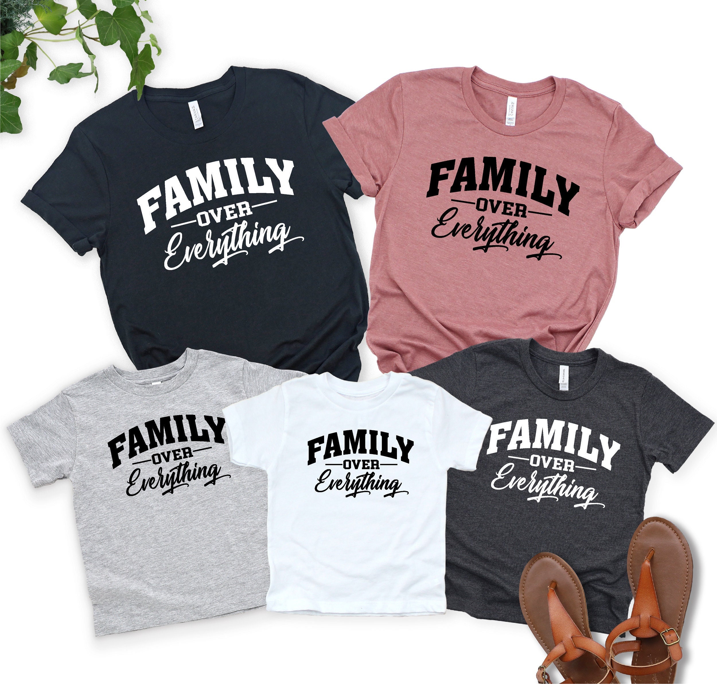 Family Over Everything Shirts, Cute Family Sayings T Shirt, Family