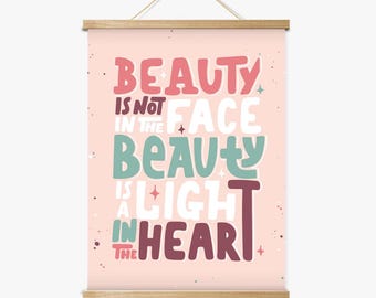 Wooden Magnetic Poster Hanger Frames | Magnetic Wood Frame Hanger | Poster Frames