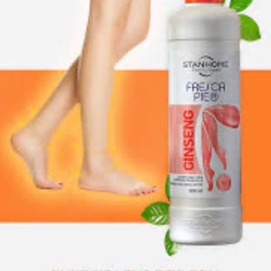 Stanhome fresca pie Ginseng tired feet lotion 300ml/10.14oz locion fresca pie ginseng
