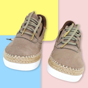 Espadrille Casual Women’s Sneakers  size 7 Light brown Lightweight comfortable Stylish