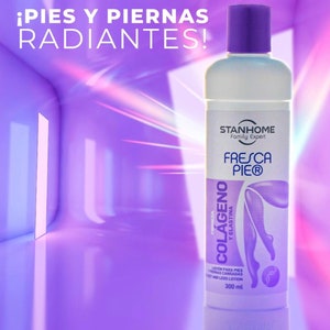 Stanhome fresca pie collagen and elastin tired feet lotion 300ml/10.14oz fresca pie colageno y elastina locion