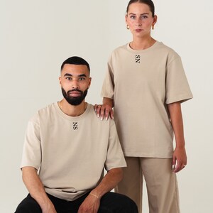 T-shirt com iniciais do parceiro Camisetas personalizadas para casais | Camiseta Parceira | Casal Camisetas | Camisetas para o Dia dos Namorados