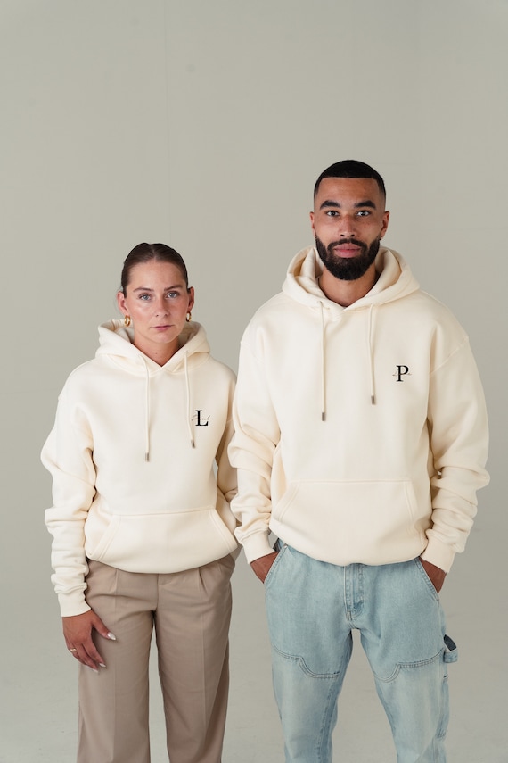 Partner Hoodies With Letter Name Combo Couple Hoodies Partner Hoodies Valentine s Day Hoodies Matching Hoodies Etsy Australia