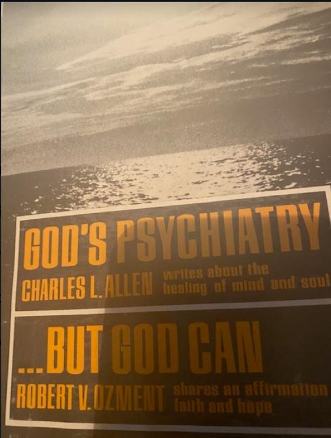God's Psychiatry & but God Can_double Book 1953 Etsy