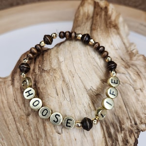 Handmade Beaded Boho Bracelets, Boho Beaded Bracelet For Women, Handmade Boho Bracelet, Wooden Beaded Bracelet, Bohemian Bracelet For Women