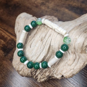 Ancestry Bone Bracelet, Beaded Bone Bracelet, Positivity Bracelet, Tribal Bracelet, Bone Bead Bracelet
