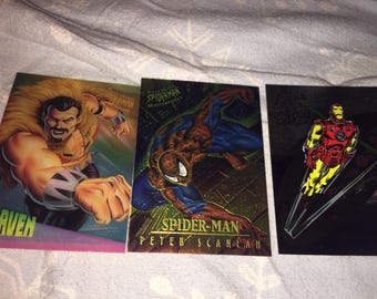 1997 Fleer/skybox .99 Spider-man Villains 6 Card Lot - Etsy