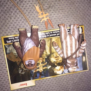 Ewoks Figures Complete Vintage Star Wars Kenner 1990s