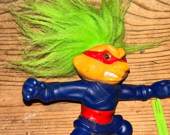 Nun-chuck Troll Complete Kenner Battle Trolls Figure