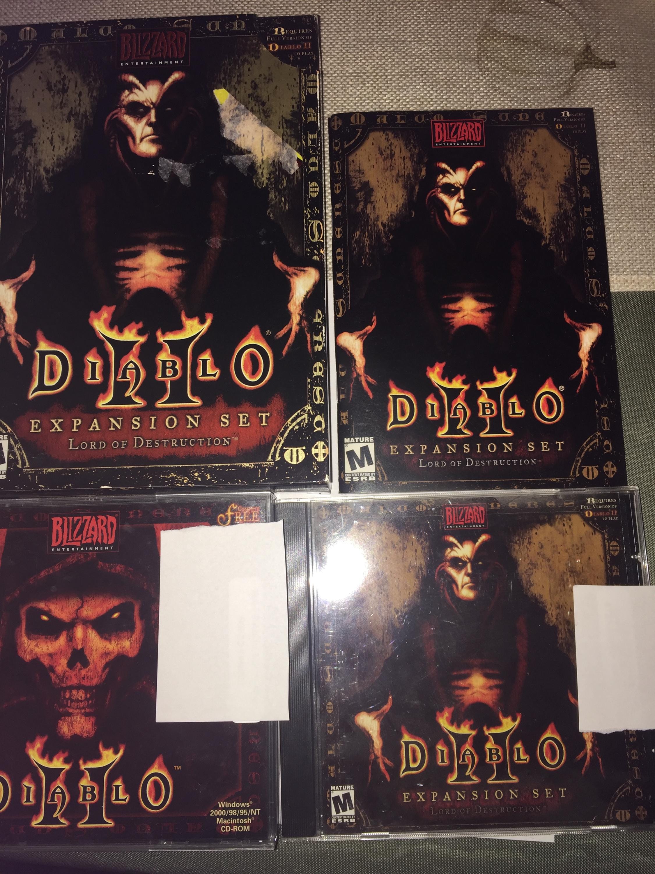 Diablo II & Expansion 4 Disc Collection PC - Etsy