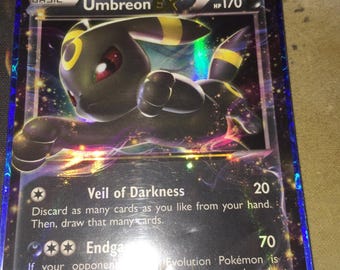 Umbreon Ex Card 55 Fates Collide