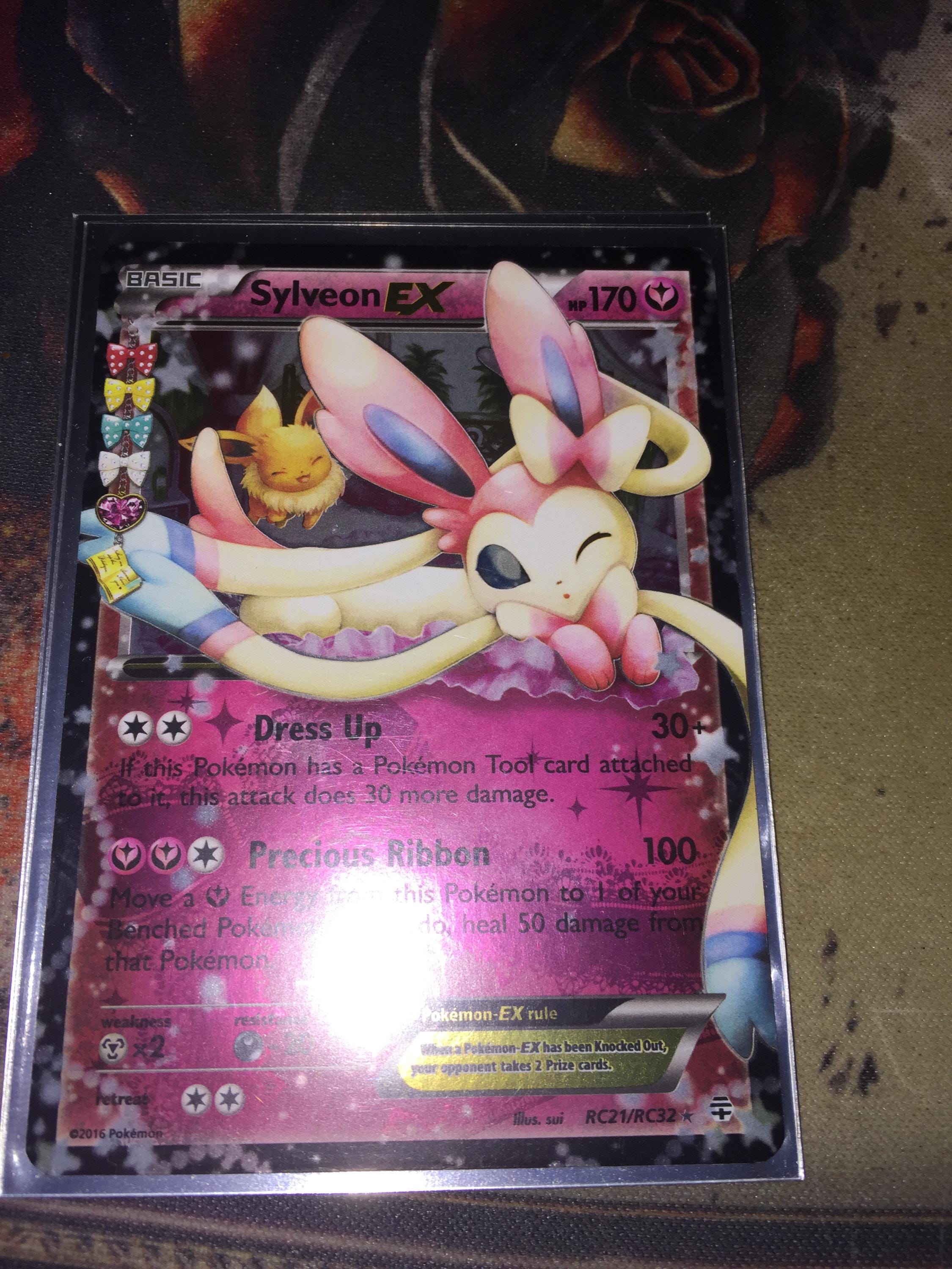Sylveon Ex Rc32 - Etsy