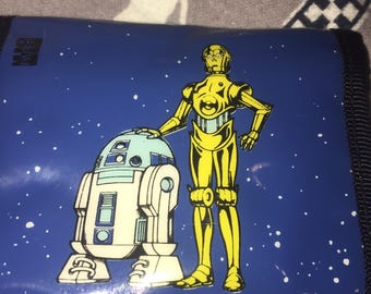Star Wars Droids Cartoon Wallet 1986 Mundi Paper INC